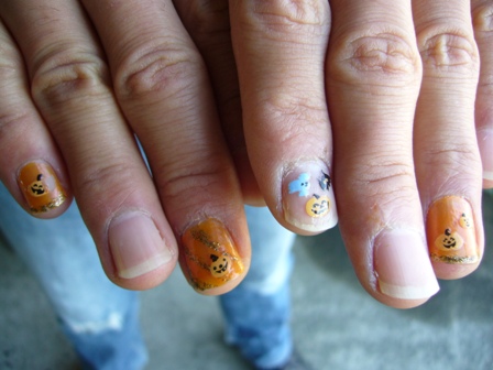 Halloween 　Nail_c0165060_13353584.jpg