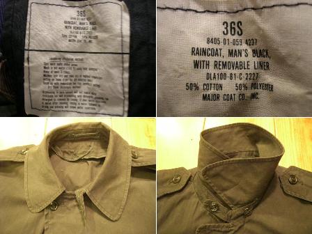 Vintage   U.S.Military    Raincoat    Size 36S_c0177238_14524540.jpg