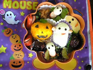 Aちゃんマミーのキャラ弁*ハロウィン  バジュン_f0189062_9142444.jpg