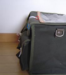 ALPS アルプス　フロントバック　（帆布製） ランドナーALPS フロントバッグ モンベルのフロントバッグマウントに