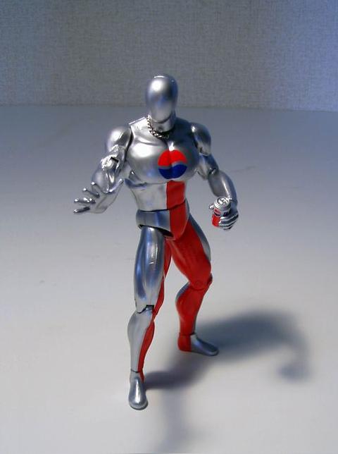 ウルトラ・フリーポーズフィギュア・ペプシマン(ファースト ウルトラ・フリーポーズフィギュア・ペプシマン(ファースト
