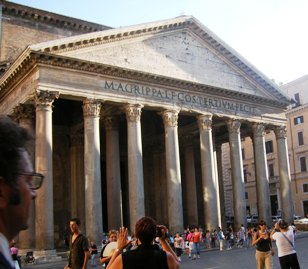 ローマのパンテノンpantheon 50 プラス