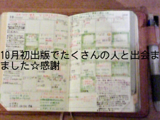 081103 手帳タイムで10月の振り返り&11月のデザインを!_f0164842_11475588.jpg