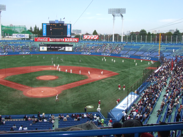 早慶戦観戦――初めての斎藤佑樹投手_e0123104_65119100.jpg