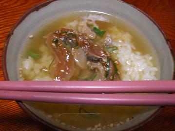 ニギスと焼き豆腐の煮付け、青梗菜添え＆有明の蟹漬けで酒も飯も止まらん！_c0170905_11272949.jpg