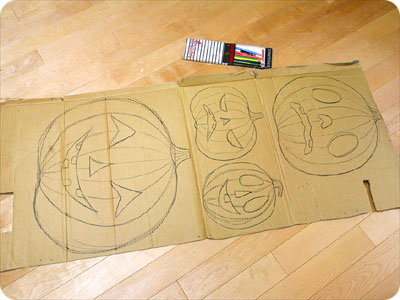 ハロウィンの飾りつけ いわいさんちweb