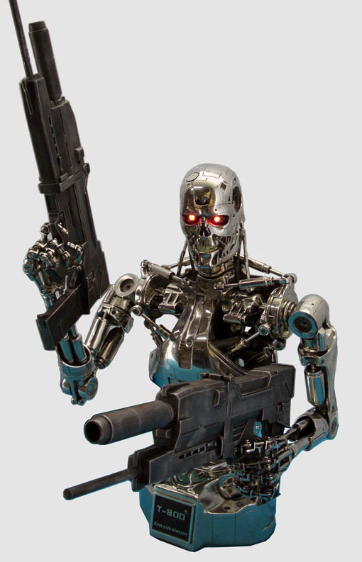 内箱未開封】 T2 ターミネーター2 プラズマライフル レプリカ 1/2スケール