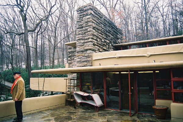 125 カウフマン邸 落水荘 Fallingwater 1935 F Ll Wright Mill Run Pennsylvania Usa No 22 34 近代建築ゼミ Modern Architecture