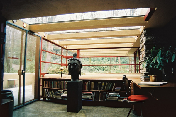 125-カウフマン邸「落水荘」Fallingwater (1935) F.LL.Wright / Mill Run Pennsylvania. USA  No.21/34_f0126688_91905.jpg