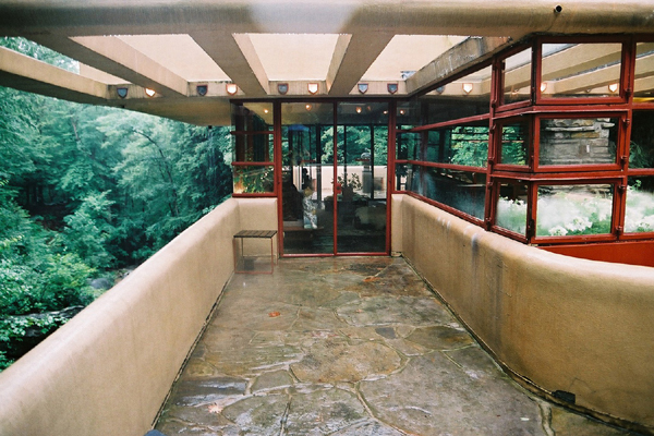 125 カウフマン邸 落水荘 Fallingwater 1935 F Ll Wright Mill Run Pennsylvania Usa No 15 34 近代建築ゼミ Modern Architecture