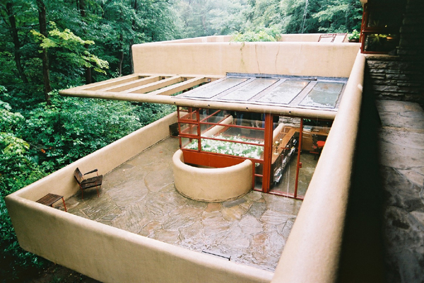 125 カウフマン邸 落水荘 Fallingwater 1935 F Ll Wright Mill Run Pennsylvania Usa No 13 34 近代建築ゼミ Modern Architecture