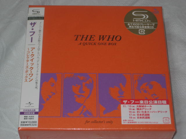 THE WHO / A QUICK ONE BOX (紙ジャケ)_b0042308_23255021.jpg