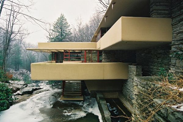 125 カウフマン邸 落水荘 Fallingwater 1935 F Ll Wright Mill Run Pennsylvania Usa No 8 34 近代建築ゼミ Modern Architecture