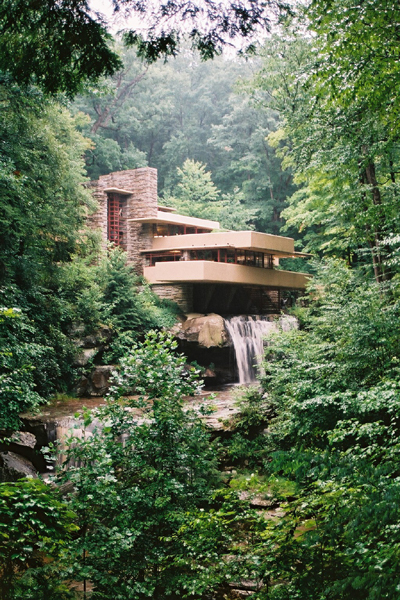 125-カウフマン邸「落水荘」Fallingwater (1935) F.LL.Wright / Mill Run Pennsylvania. USA  No.6/34_f0126688_1858079.jpg