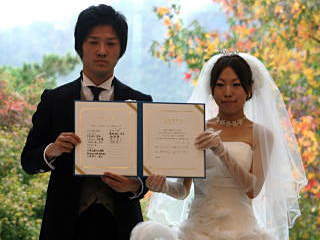 2008/11/03　小松医員がご結婚されました_b0043437_1282432.jpg