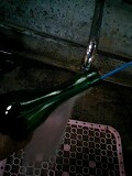 瓶洗い準備&「祿」720ml・「純米吟醸ブルーラベル」720ml瓶詰_d0007957_22331936.jpg