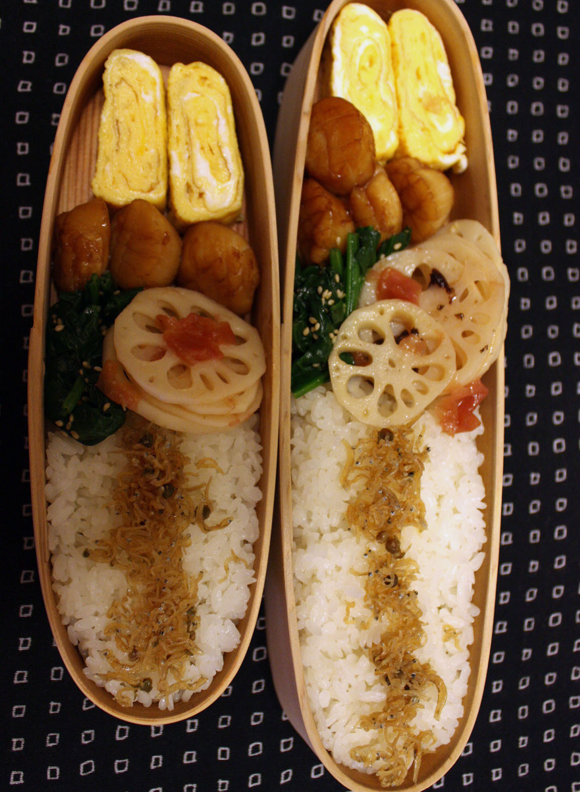 #50. 帆立のゆず焼き弁当_f0165495_6453832.jpg