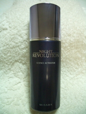 MISSHA　NIGHT　REVOLUTION　SCIENCE　ACTIVATOR_e0083611_21223.jpg