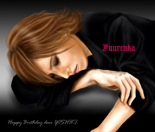 YOSHIKI誕生日お祝い・・・え?_c0036138_11312334.jpg