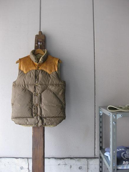 60～70\'s Rocky Mountain Featherbed DOWN VEST_b0139281_14502419.jpg
