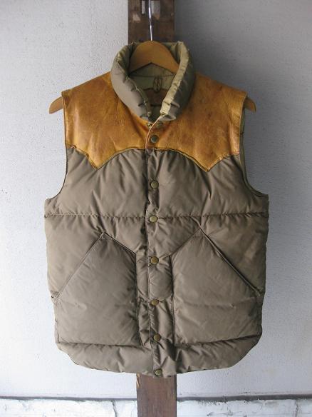 60～70\'s Rocky Mountain Featherbed DOWN VEST_b0139281_14512439.jpg