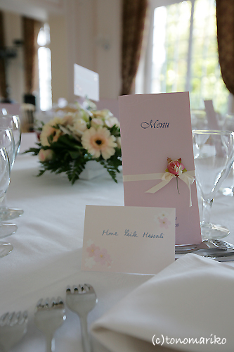 結婚式のパーティー会場_c0024345_9194868.jpg