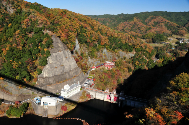 竜神大吊橋から　－茨城県常陸太田市－_f0149209_8565644.jpg