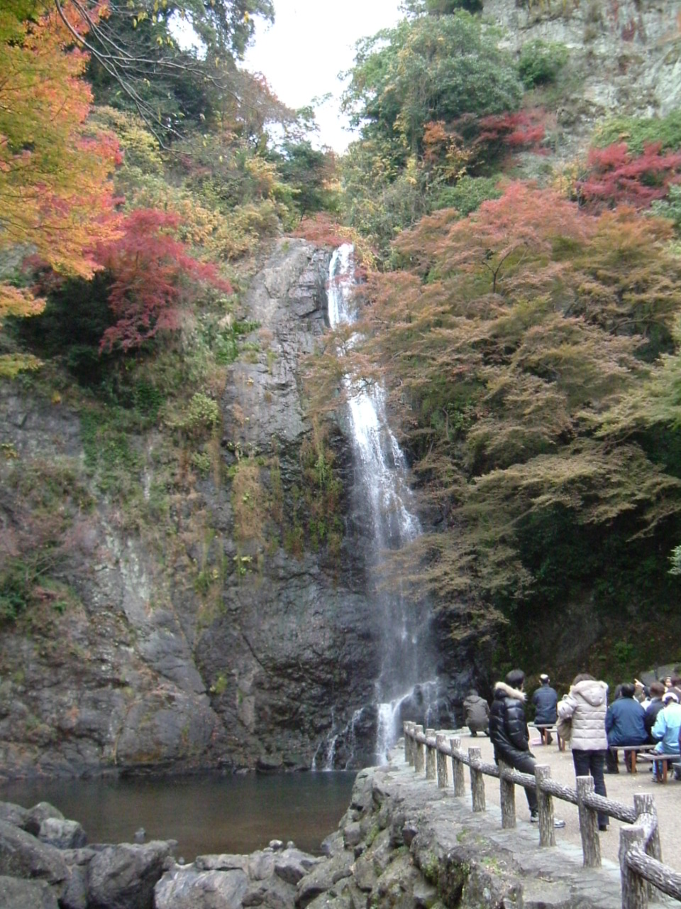 箕面山の紅葉_f0150767_1612741.jpg