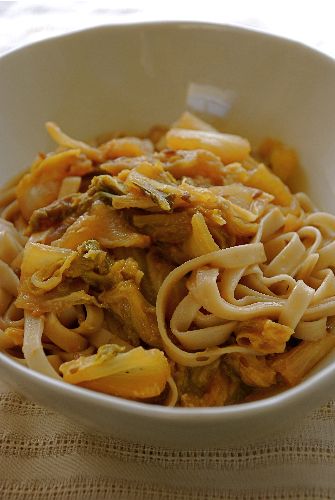 クミン味噌の白菜うどん_e0110659_9453583.jpg