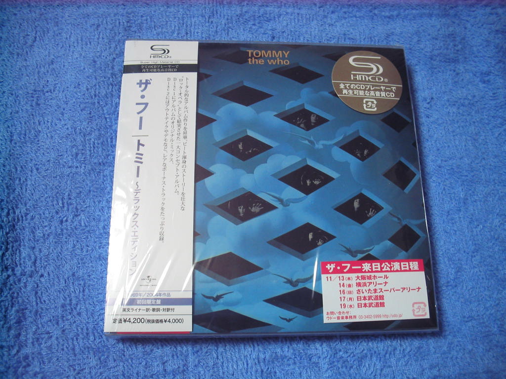 THE WHO / TOMMY (紙ジャケ 2-CD DELUXE Edition)_c0065426_2155688.jpg
