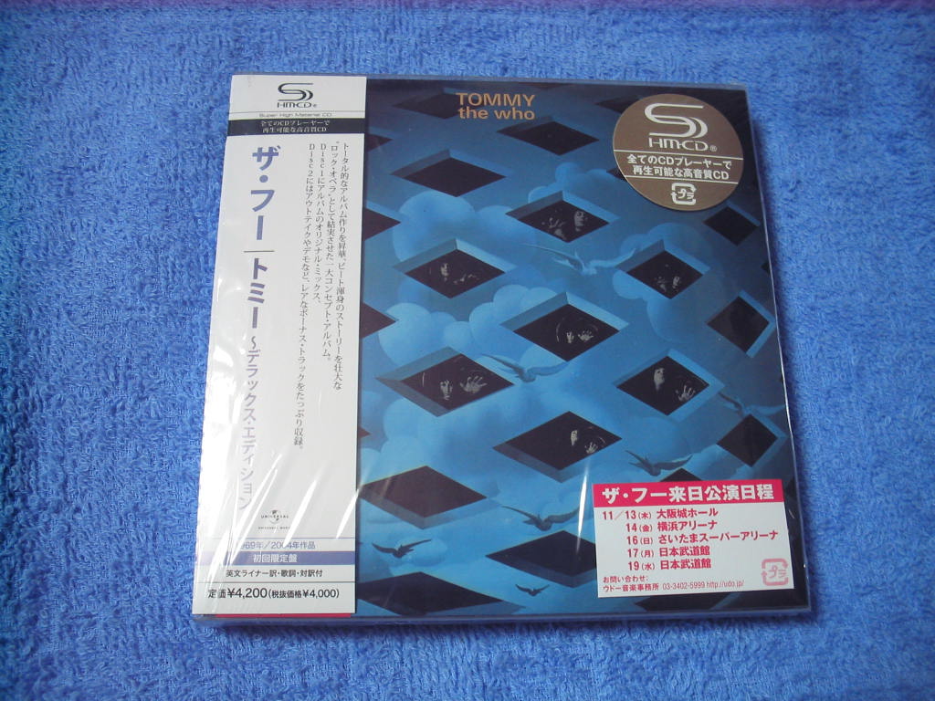 THE WHO / TOMMY (紙ジャケ 2-CD DELUXE Edition) : 芸術的生活、