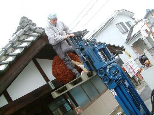 酒林作りが始まってます!_b0140235_2020147.jpg