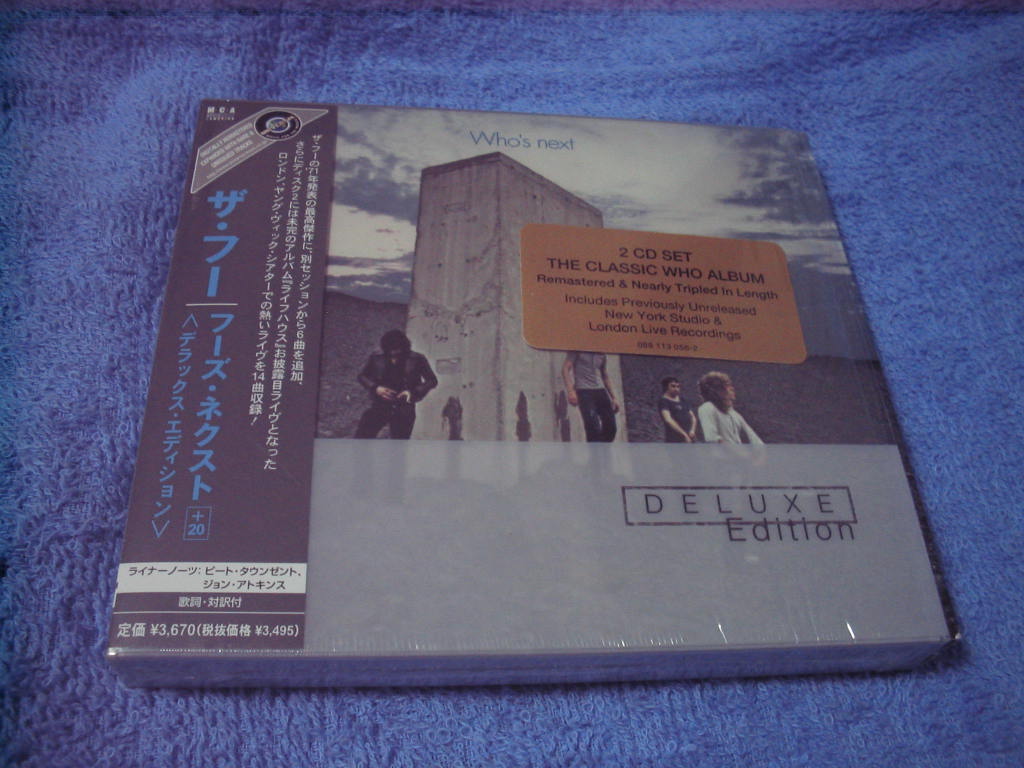 THE WHO / WHO\'S NEXT (紙ジャケ 2-CD DELUXE Edition)_c0065426_21521222.jpg