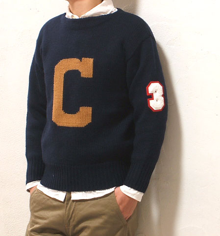 『VARSITY ATHLETIC(バーシティ　アスレチック）』　LETTERD KNIT_c0032241_212428.jpg