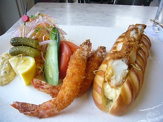 ア クールヴェールカフェ（ナイトタイム）_a0036952_21371134.jpg