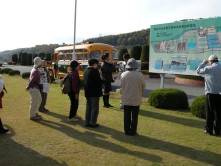 山交ボンネットバスで平瀬浄水場も見学しました。_c0018195_0403769.jpg