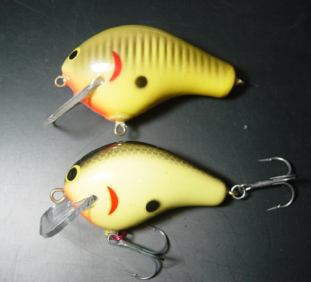 Old bagley ① : No.04 FD-Custom baits/R.S.D.I.；Balsa