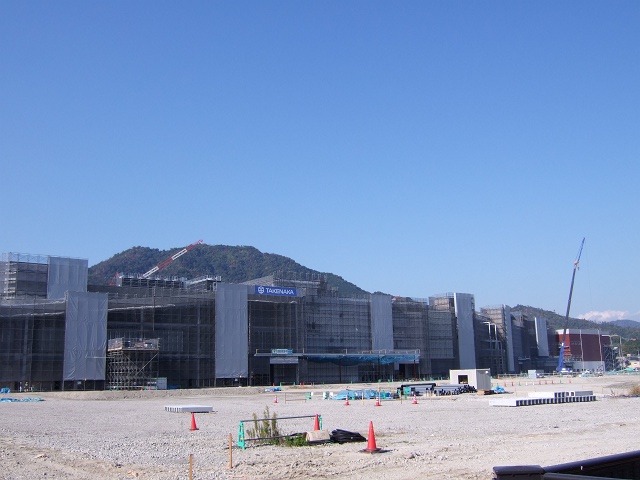 イオンモール広島祇園ショッピングセンター建設中 広島コンシェルジュ
