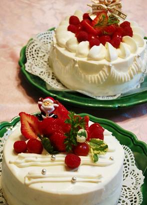 １２月のレッスンは・・・クリスマスケーキ♪_e0071324_8461418.jpg