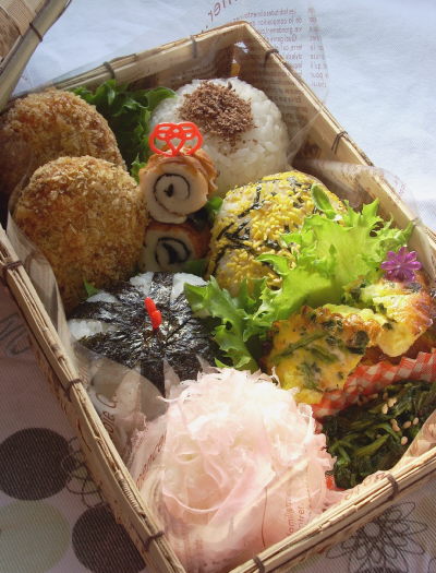 かぼちゃコロッケの行楽弁当、とレシピブログ掲載のお知らせ_f0168317_9525882.jpg