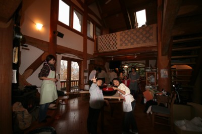 美味しかった★そば打ち体験~山の上のパン工房“麦の穂”_d0082356_1454151.jpg