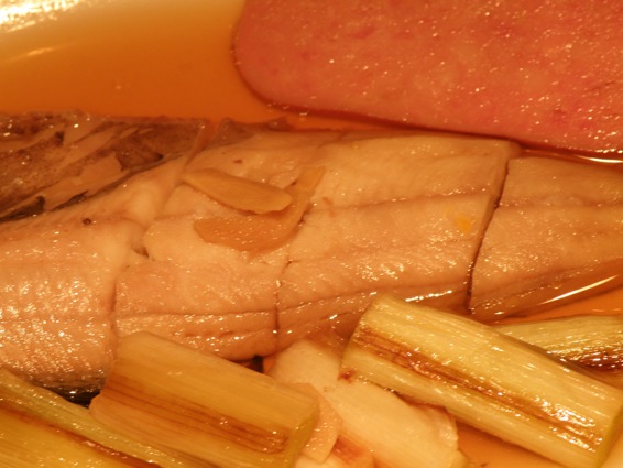ホッケの煮付けとイベントはじまりました。_f0053279_15223747.jpg
