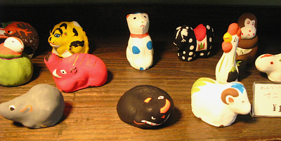 れんべい干支人形 : 鳥取民藝美術館・鳥取たくみ工芸店 Folk Crafts