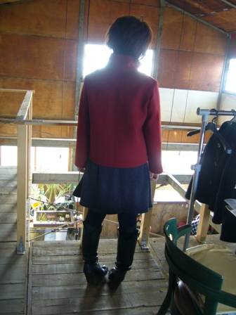 melton　coat 3　&　-　手作りスイートポテト　-_c0165060_14182029.jpg