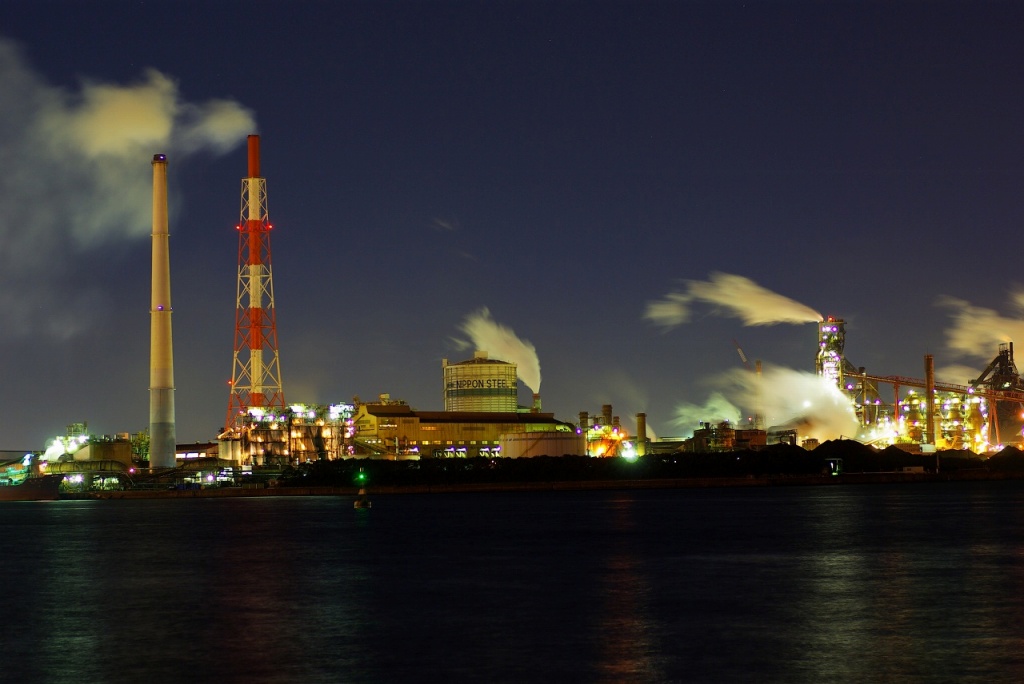 名古屋港周辺の工場夜景 旅の目 名古屋港周辺の工場夜景 旅の目