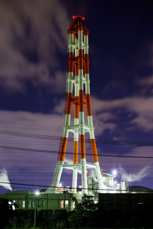 四日市コンビナートの夜景（3）_c0180505_184655.jpg