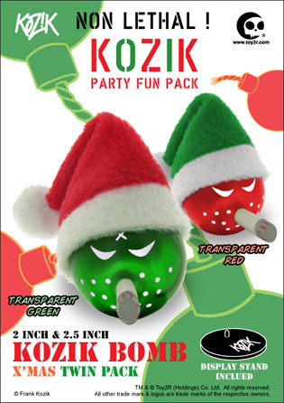 Merry Mini Bomb Set: Green and Red by Kozik_e0118156_21435914.jpg