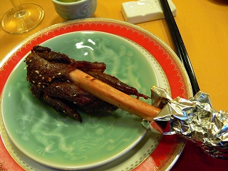 中国出張2008年10月－第一日－美容に良いDinner_c0153302_2358596.jpg