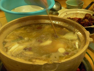 中国出張2008年10月－第一日－美容に良いDinner_c0153302_021690.jpg