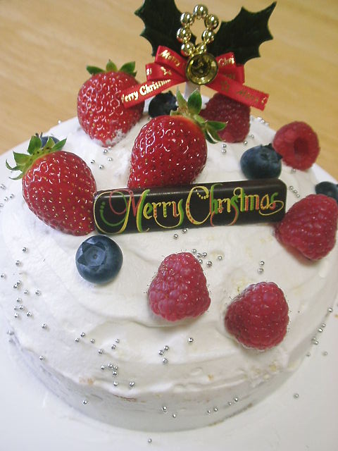 ２００８年クリスマスveryberryドームケーキ_f0179713_21263331.jpg